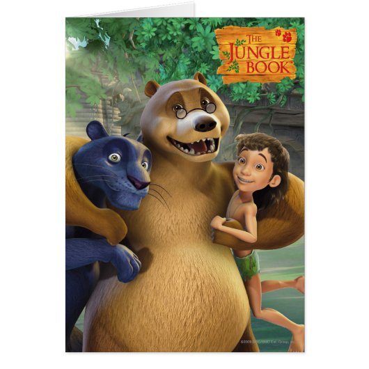 Jungle Book Group Shot 1 Cards (Front)