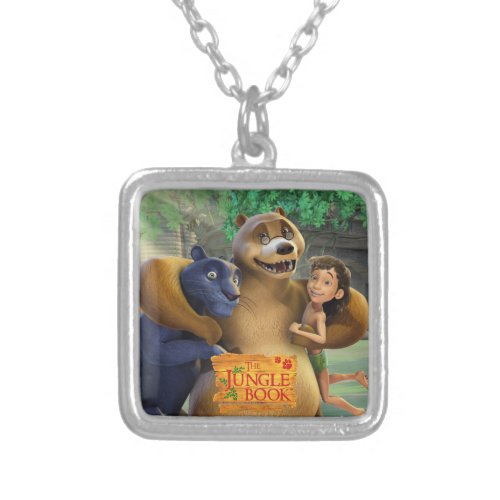 Jungle Book Group Shot 1 Silver Plated Necklace