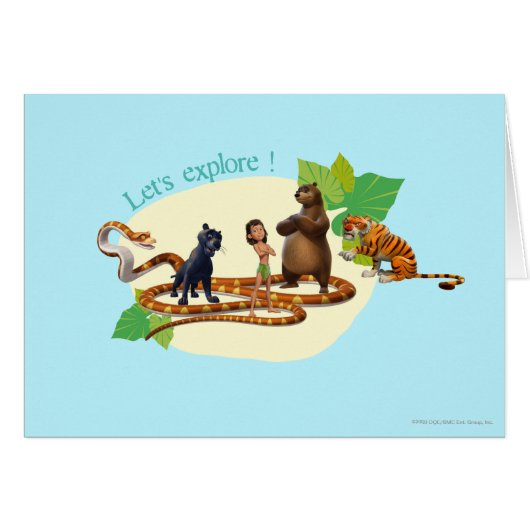 Jungle Book Group Shot 4 Cards (Front Horizontal)