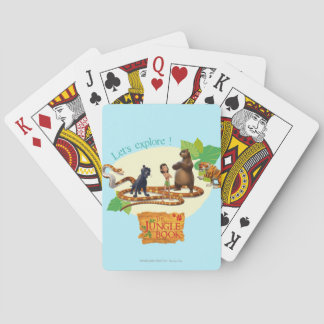 Jungle Book Group Shot 4 Poker Cards