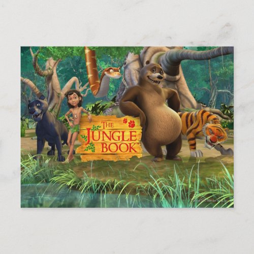 Jungle Book Group Shot 5 Postcard