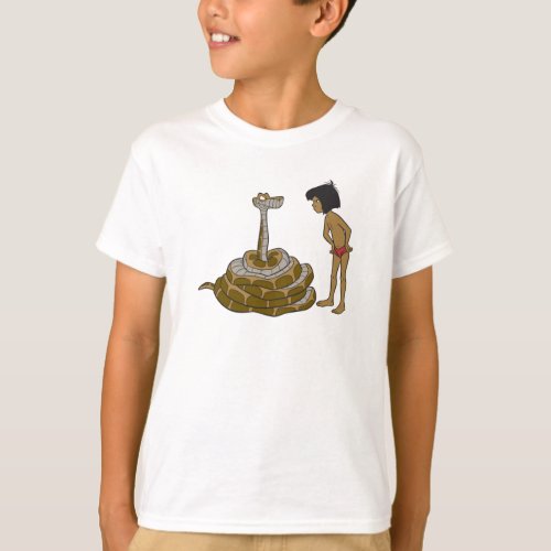 Jungle Book Kaa and Mowgli Disney T_Shirt