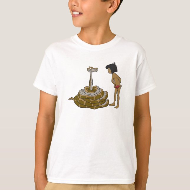 Jungle Book Kaa and Mowgli Disney T-Shirt (Front)