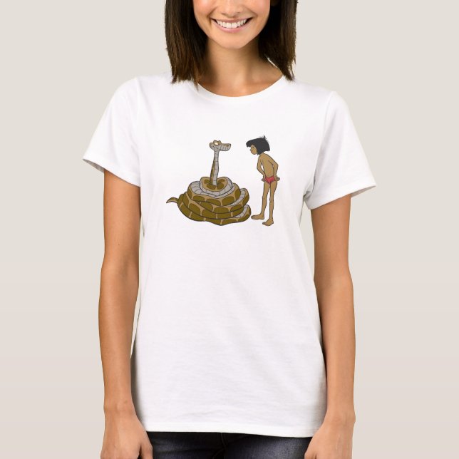 Jungle Book Kaa and Mowgli Disney T-Shirt (Front)