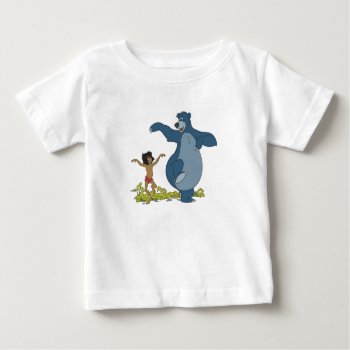 Jungle Book Mowgli And Baloo Dancing Disney Baby T-shirt by TheJungleBook at Zazzle