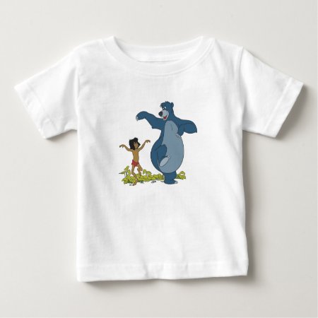 Jungle Book Mowgli And Baloo Dancing Disney Baby T-shirt