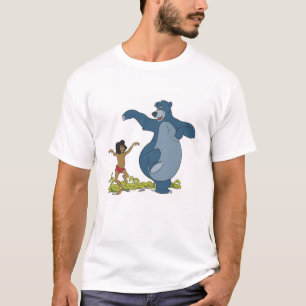 Jungle Book Mowgli and Baloo dancing Disney T-Shirt