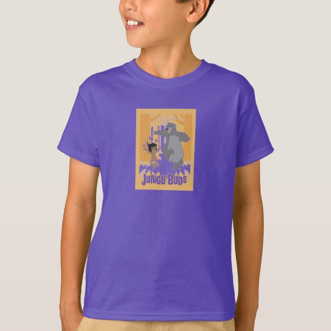 Jungle Book Mowgli And Baloo Disney T-Shirt (Front)