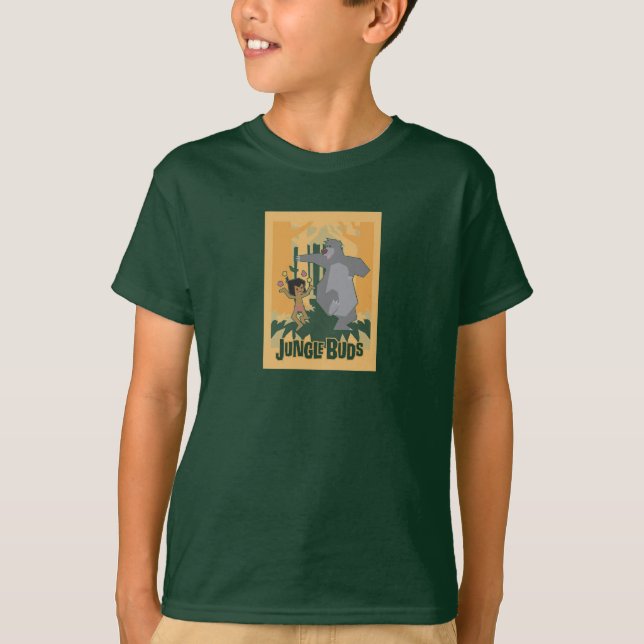 Jungle Book Mowgli And Baloo Disney T-Shirt (Front)