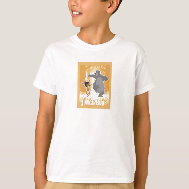 Jungle Book Mowgli And Baloo Disney T-Shirt (Front)