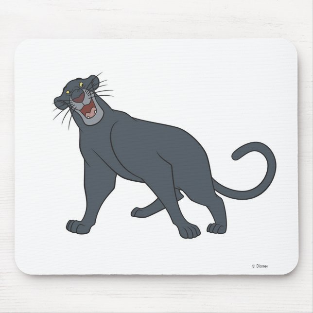 Jungle Book's Bagheera The Panther Disney Mouse Pad (Front)