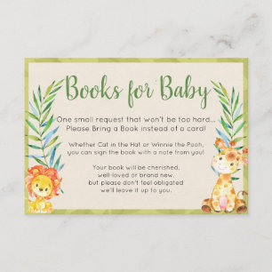 Jungle Books for Baby Card