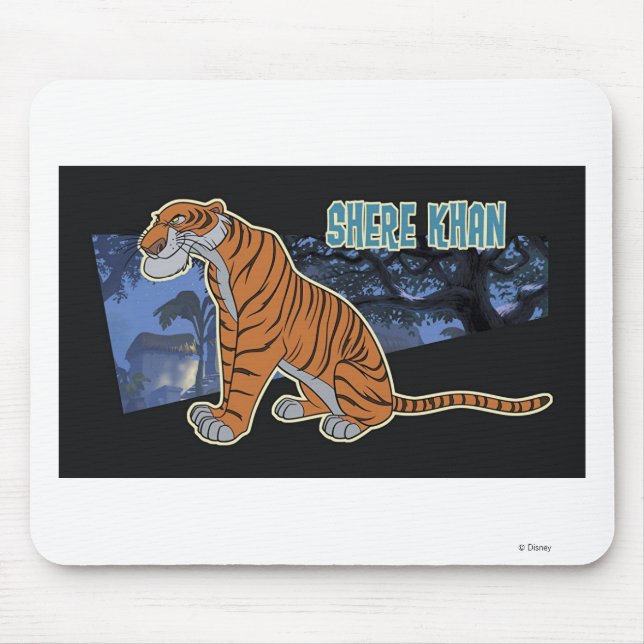 Jungle Book's Shere Khan Disney Mouse Pad (Front)
