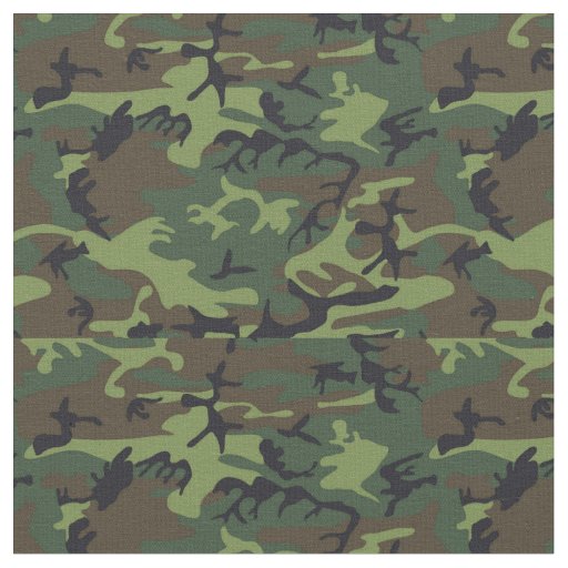 Jungle Camo Fabric