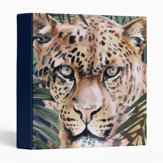 Jungle Cat - Cheetah 3 Ring Binder (Front/Spine)