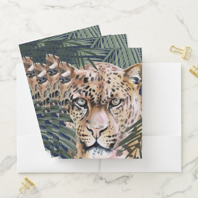 Jungle Cat - Cheetah Pocket Folder (In Situ)