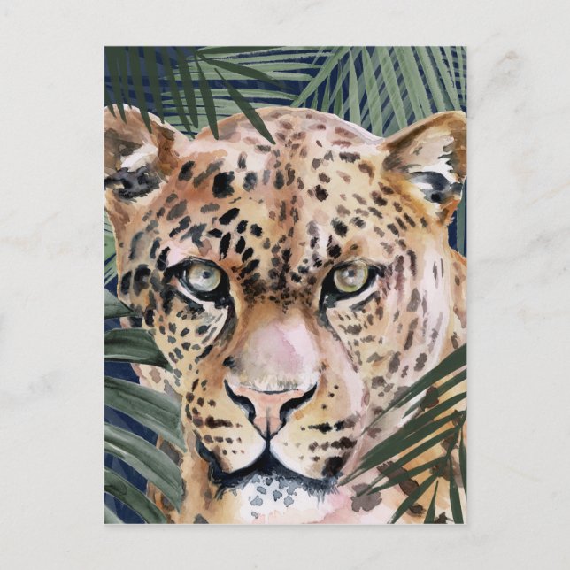 Jungle Cat - Cheetah Postcard (Front)