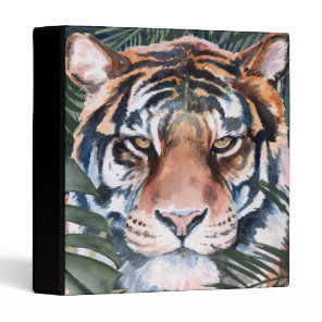 Jungle Cat - Tiger 3 Ring Binder