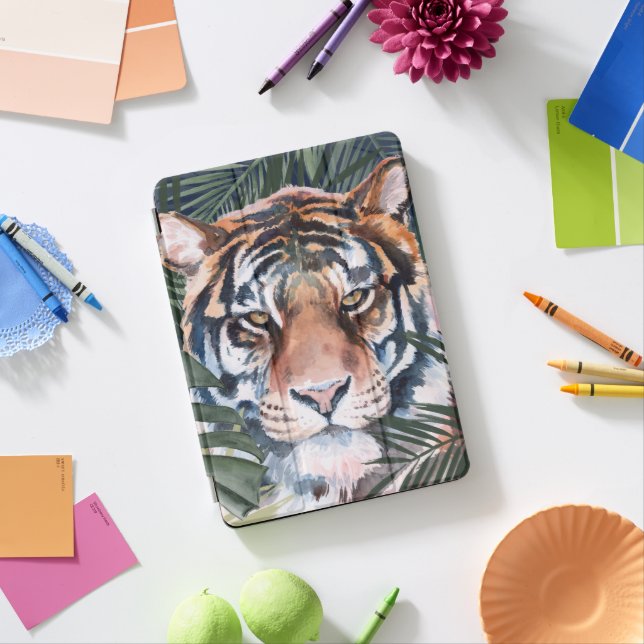 Jungle Cat - Tiger iPad Pro Cover (Desk)
