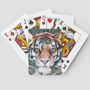 Jungle Cat - Tiger Poker Cards