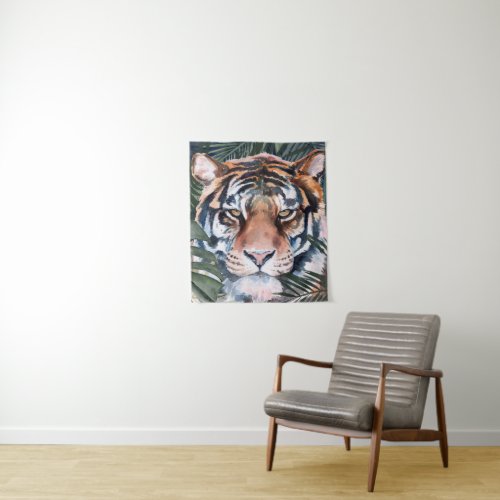 Jungle Cat _ Tiger Tapestry
