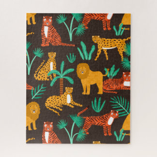 Jungle Cats Jigsaw Puzzle