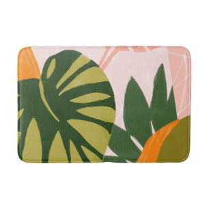 Jungle Collage I Bath Mat
