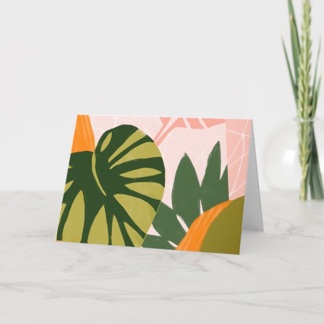 Jungle Collage I Card (Front)