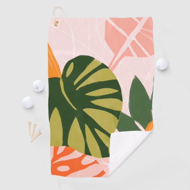 Jungle Collage I Golf Towel (InSitu)