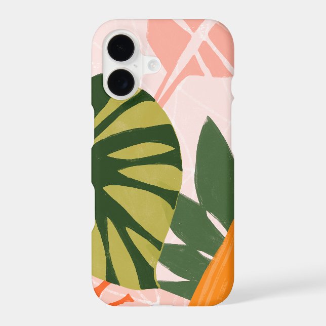 Jungle Collage I Iphone Case (Back)