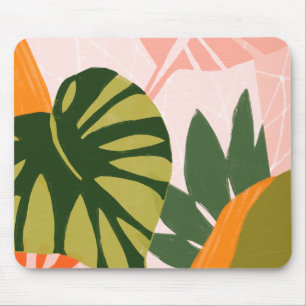 Jungle Collage I Mouse Pad
