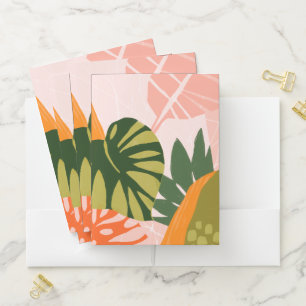 Jungle Collage I Pocket Folder