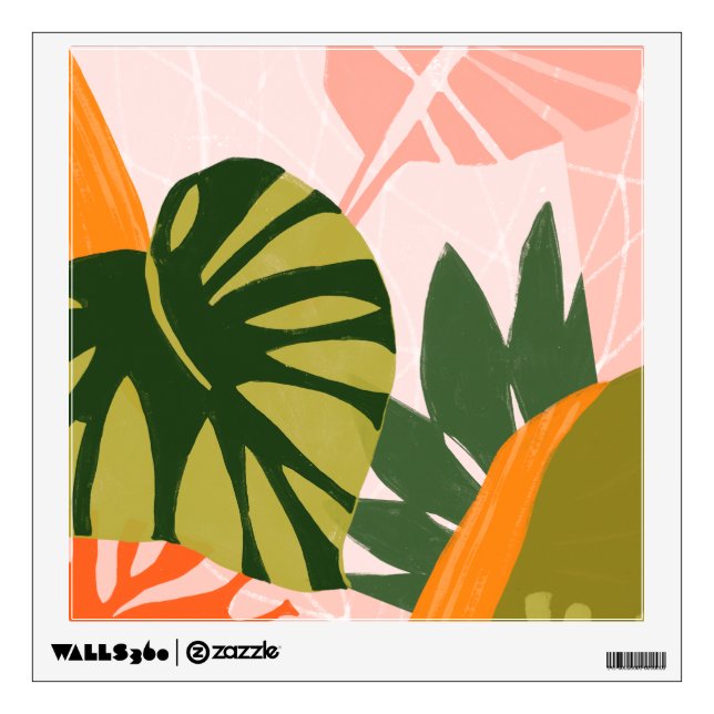 Jungle Collage I Wall Decal (Front)