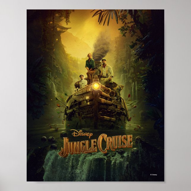 Jungle Cruise Movie Poster (Front)