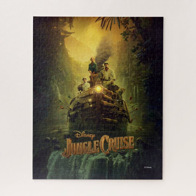 Jungle Cruise Movie Poster Jigsaw Puzzle (Vertical)