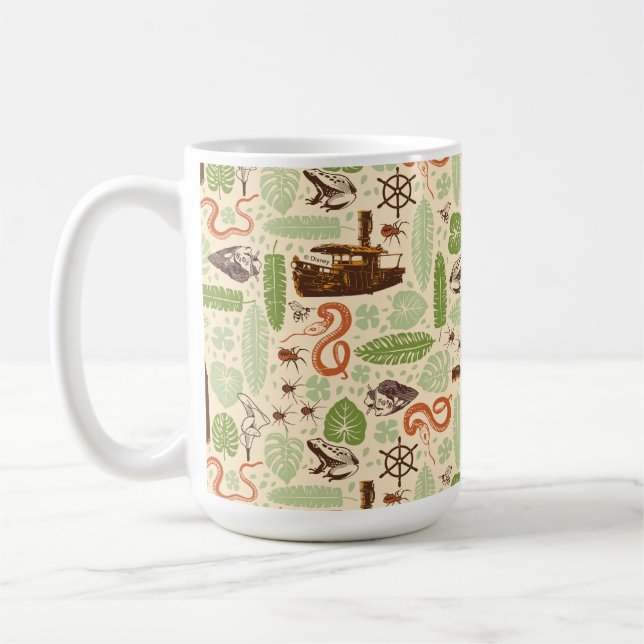Jungle Cruise Pattern Coffee Mug (Left)