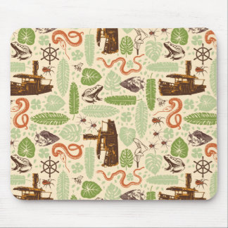 Jungle Cruise Pattern Mouse Pad