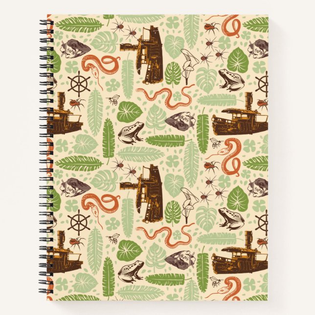 Jungle Cruise Pattern Notebook (Front)