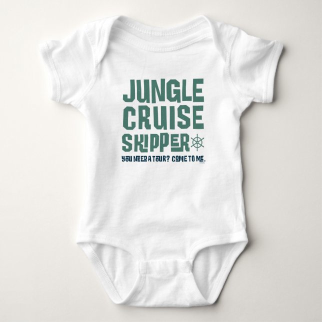 Jungle Cruise Skipper Baby Bodysuit (Front)