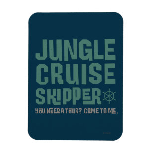Jungle Cruise Skipper Magnet