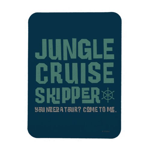 Jungle Cruise Skipper Magnet