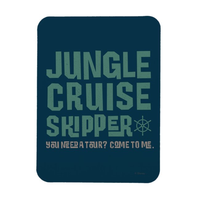Jungle Cruise Skipper Magnet (Vertical)