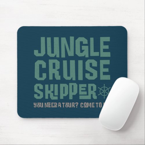 Jungle Cruise Skipper Mouse Pad