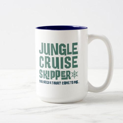 Jungle Cruise Skipper Two_Tone Coffee Mug