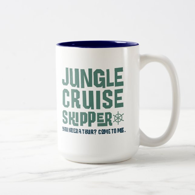 Jungle Cruise Skipper Two-Tone Coffee Mug (Right)