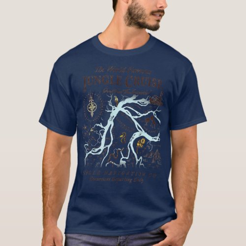 Jungle Cruise World Famous Excursions Departing Da T_Shirt