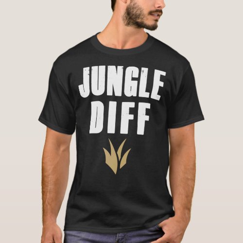Jungle Diff Best Role LOL league Classic T_Shirt