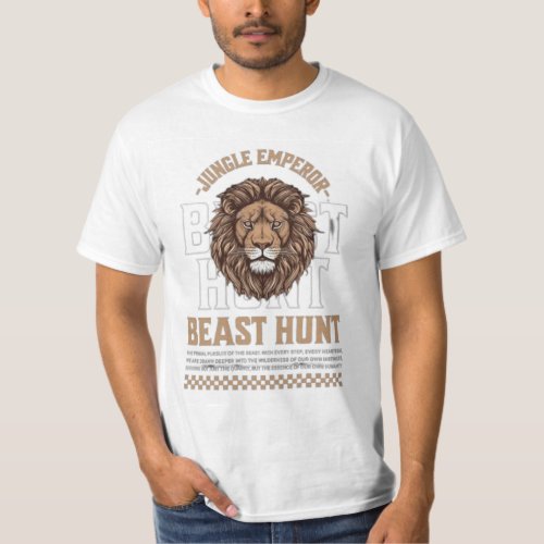 jungle emperor in mens  T_Shirt