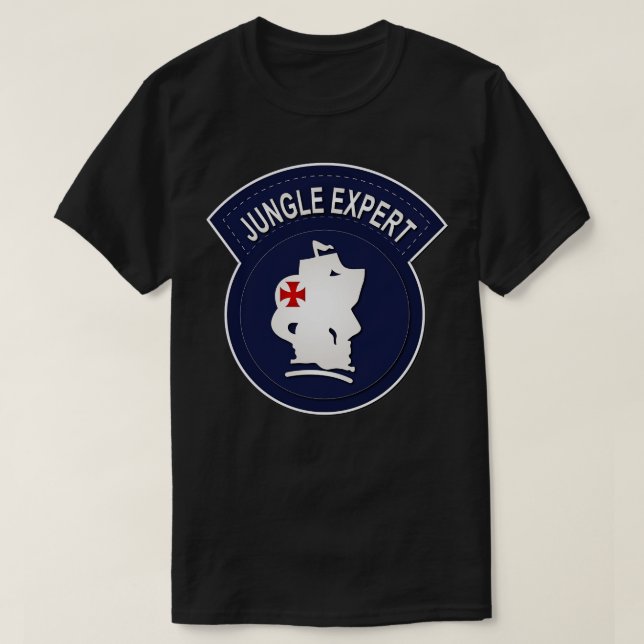 Jungle Expert Badge T-Shirt (Design Front)