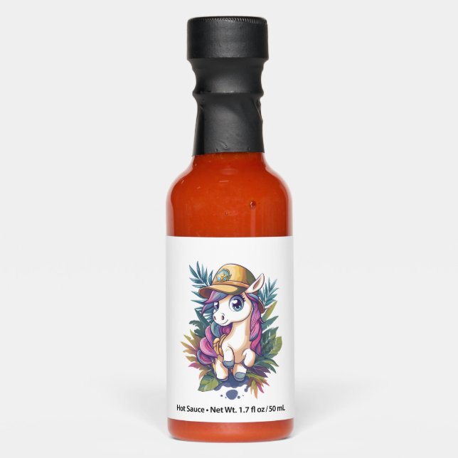 Jungle Explorer Unicorn (1) Hot Sauces (Front)